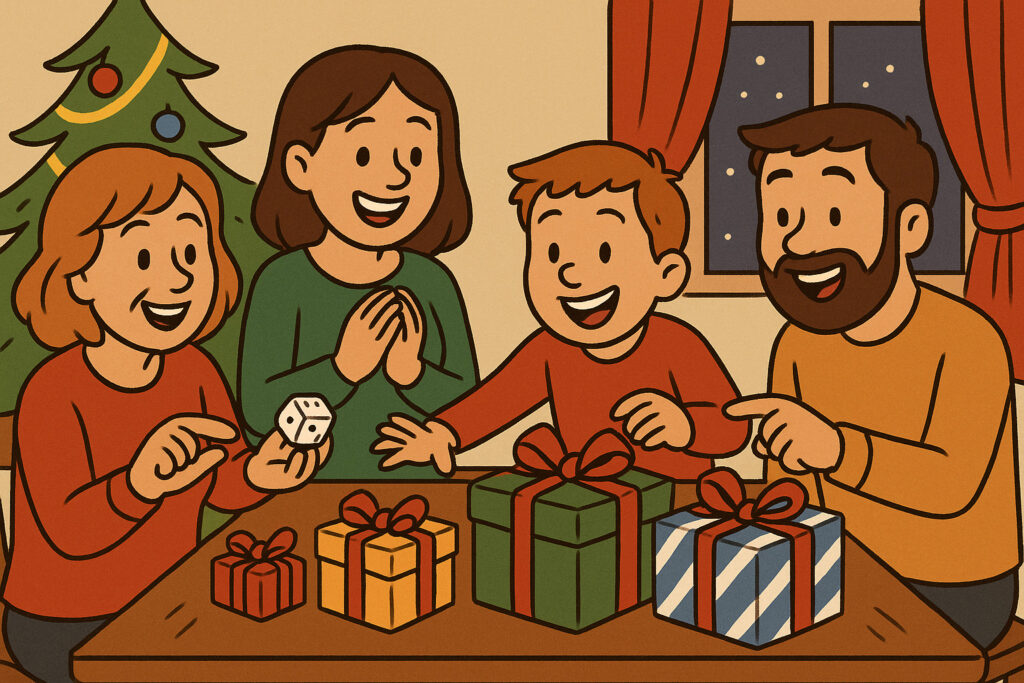 julklappsspel, svensk högtid